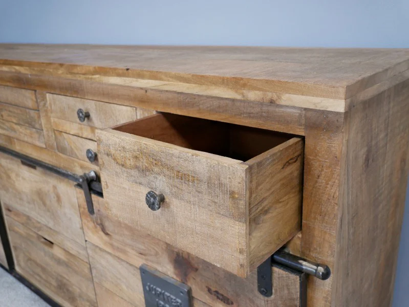 Large Industrial Sideboard - Back In Stock - Image 7