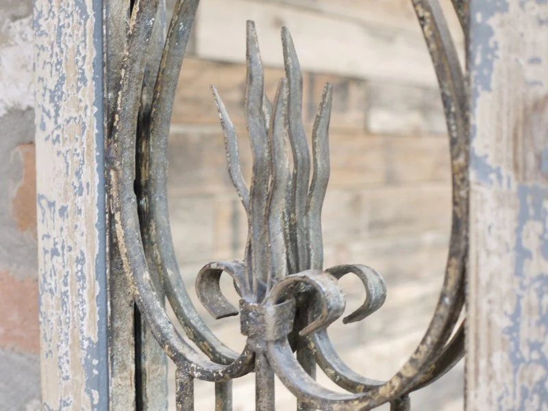 Large Rustic Door Mirror - Image 8