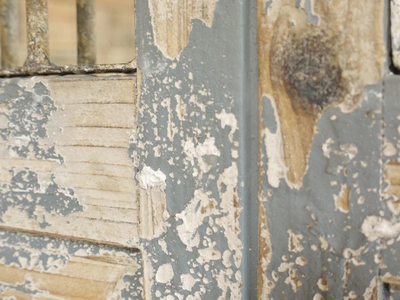 Large Rustic Door Mirror - Image 9