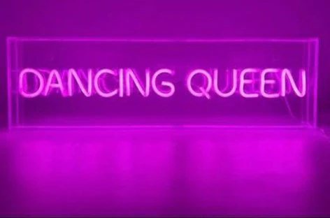 LED Neon Acrylic Light Box - Dancing Queen