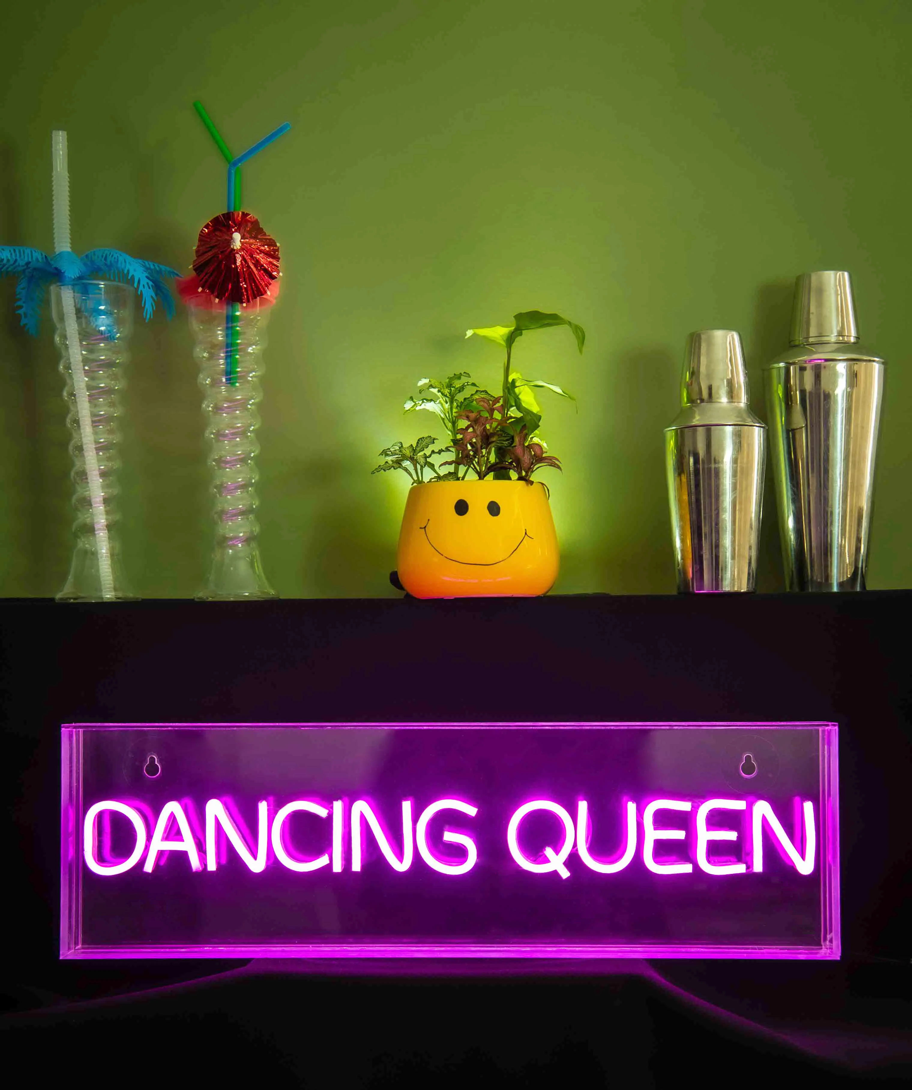 LED Neon Acrylic Light Box - Dancing Queen - Image 2