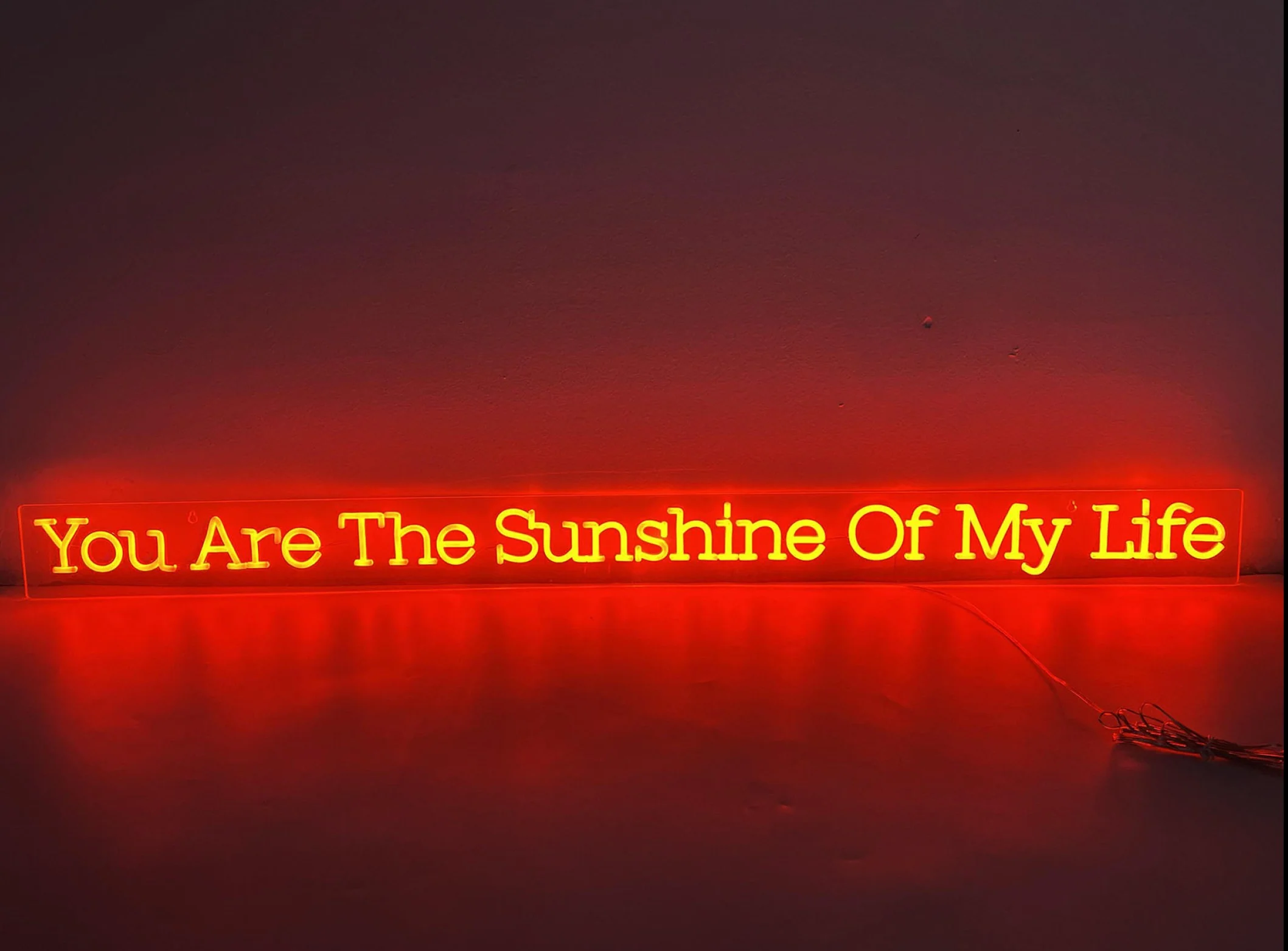 LED Neon - Your Are The Sunshine Of My Life