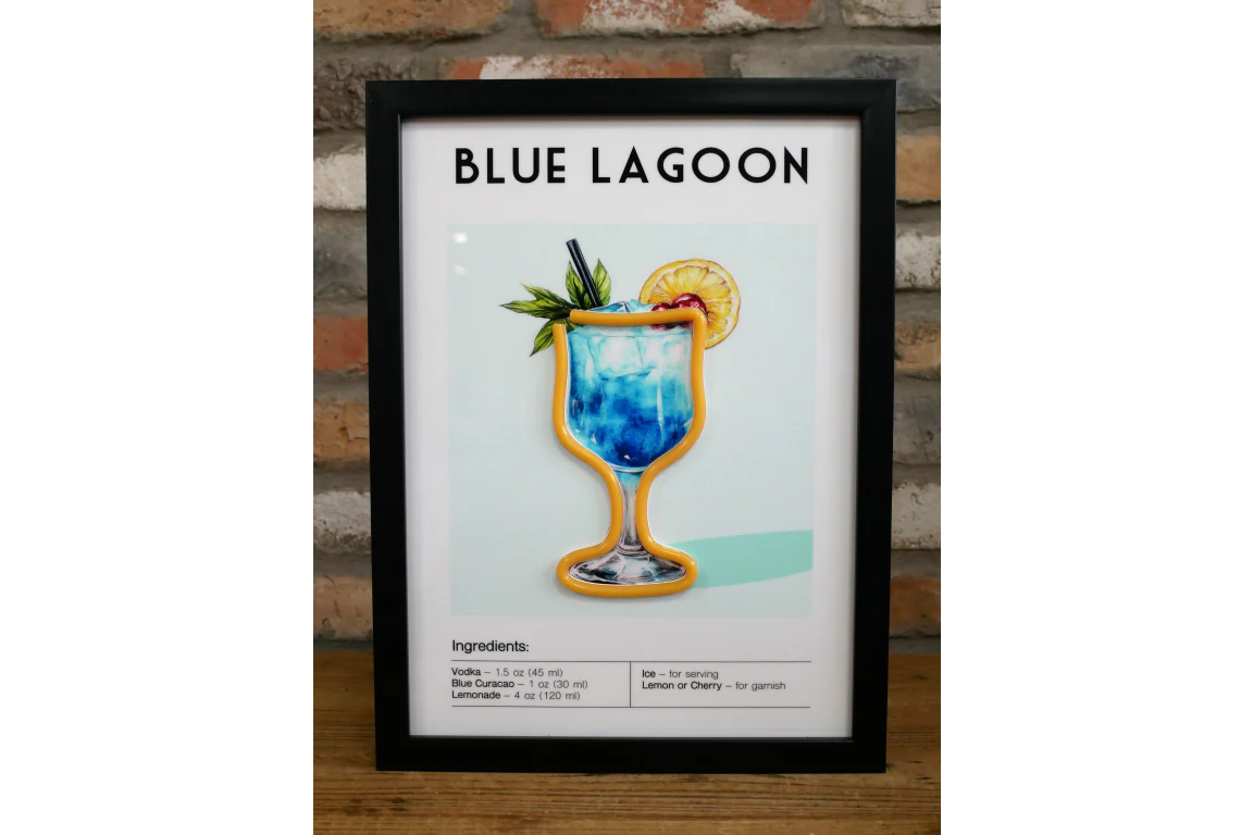Led Sign - Blue Lagoon - Image 2