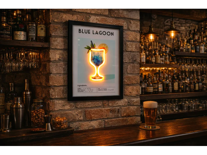 Led Sign - Blue Lagoon - Image 4