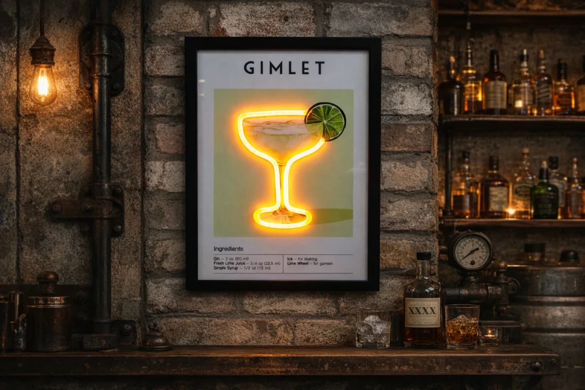 Led Sign - Gimlet