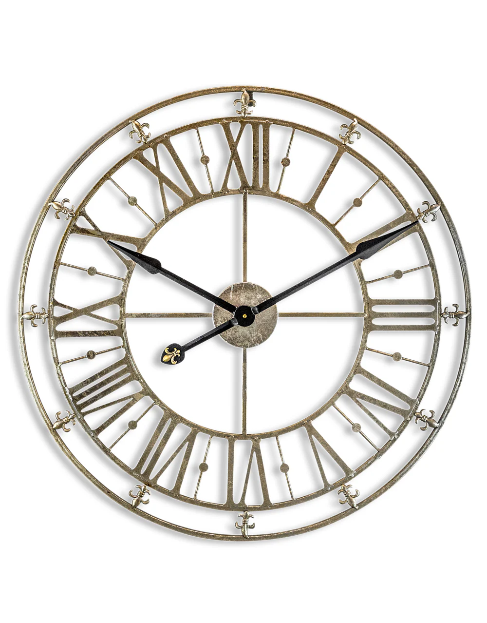 Medium Metal Skeleton Wall Clock - Image 2