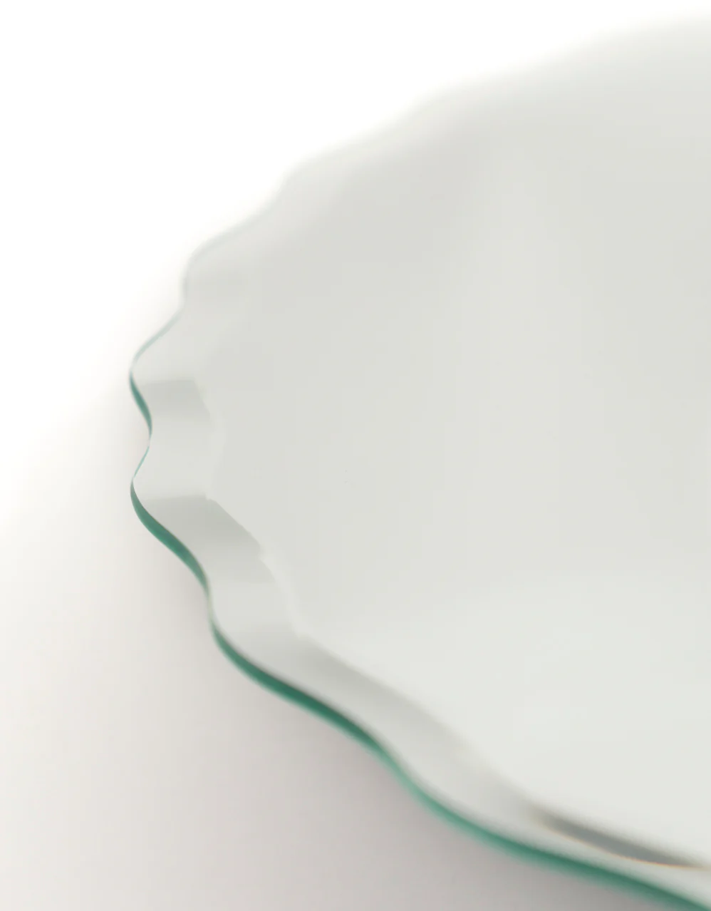 Medium Plain Mirror w/ Wave Bevel - Image 2
