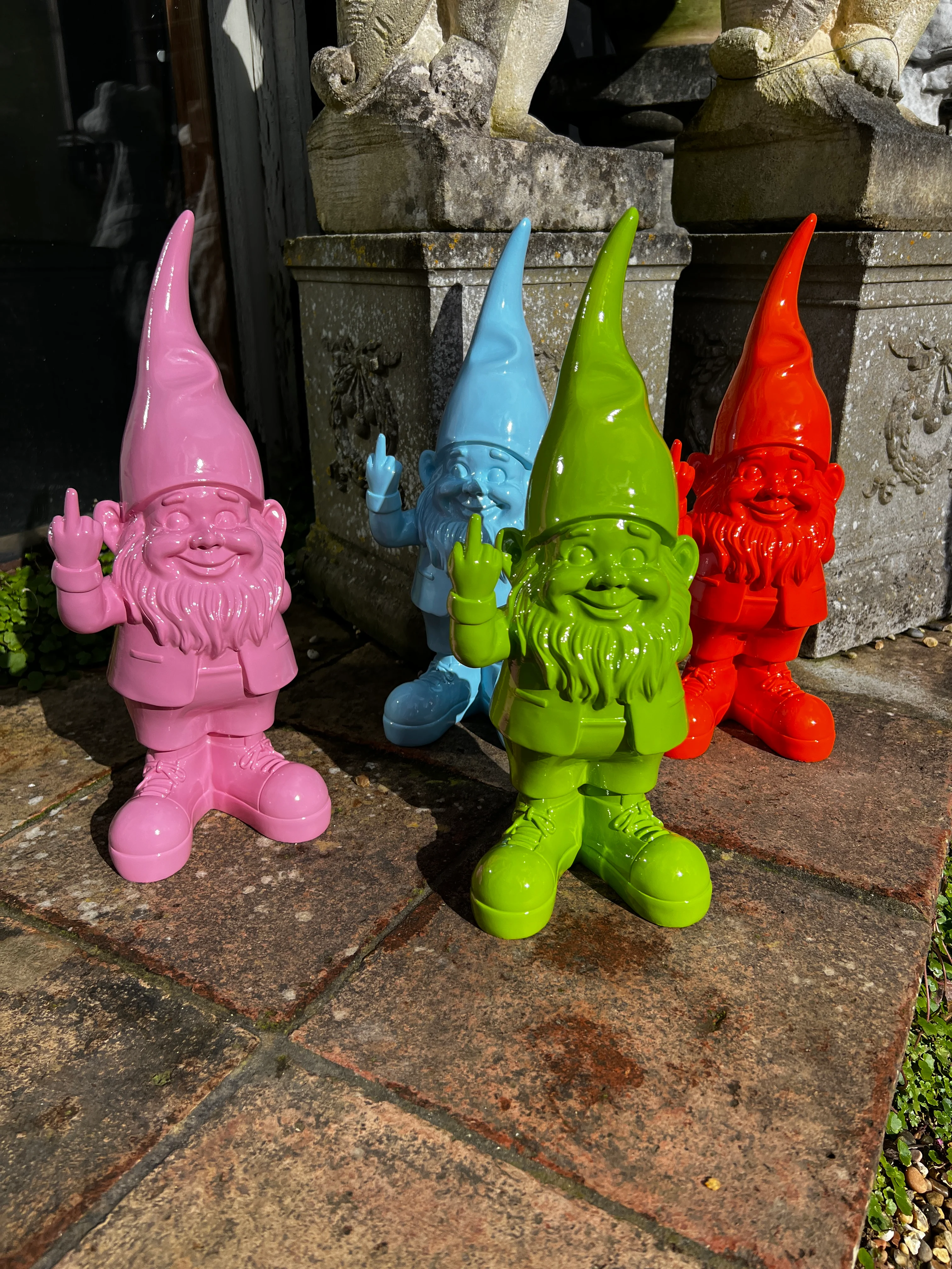 Naughty Gnome - Bright Blue - Image 3
