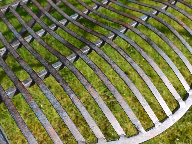 Outdoor Antiqued Effect Bench - Image 6