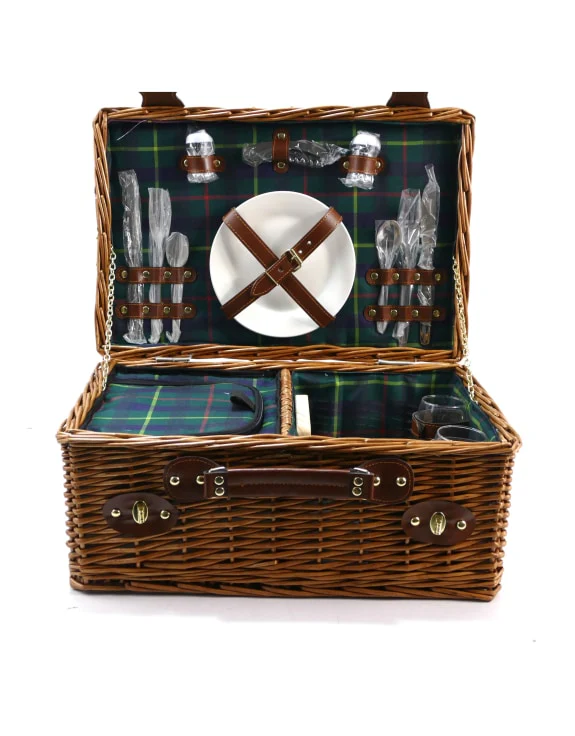 Picnic Hamper - Tartan