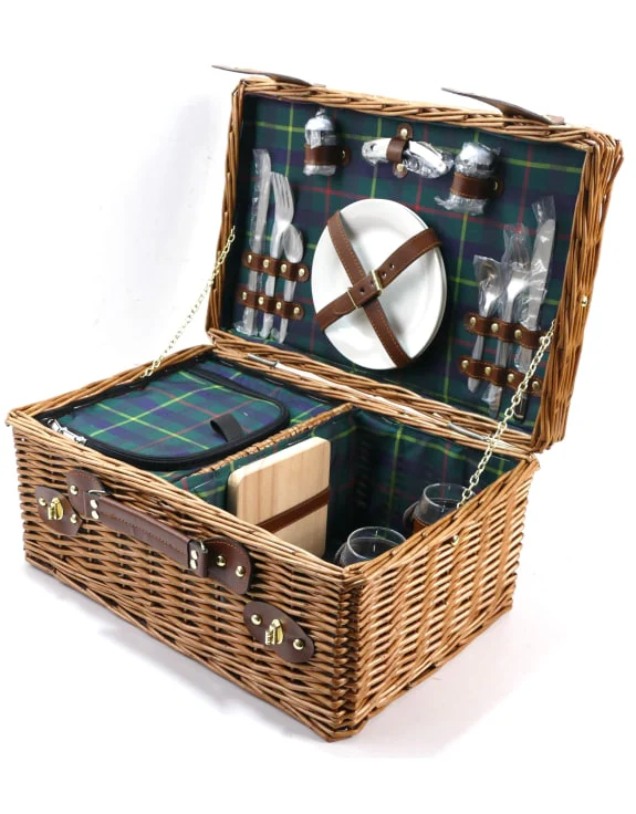 Picnic Hamper - Tartan - Image 2