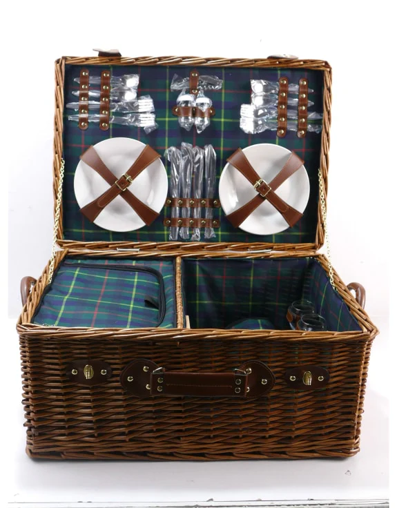 Picnic Hamper - Tartan - Image 3