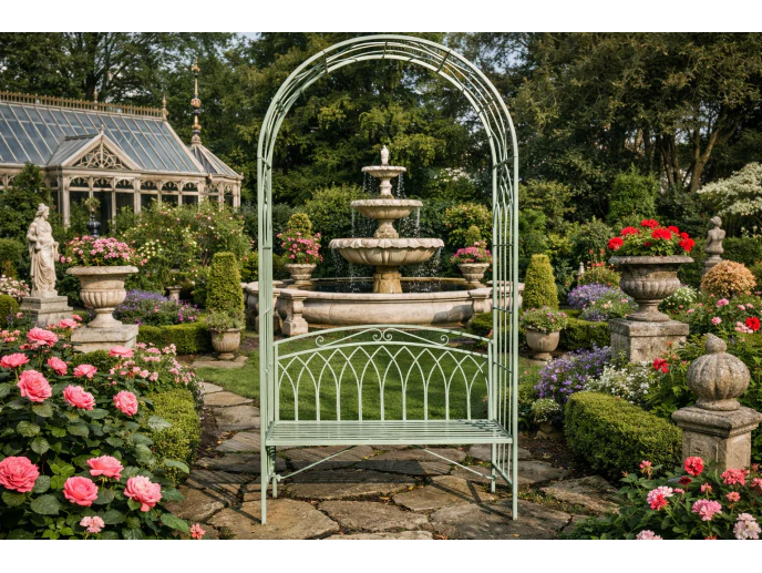 Pistachio Arch & Seat