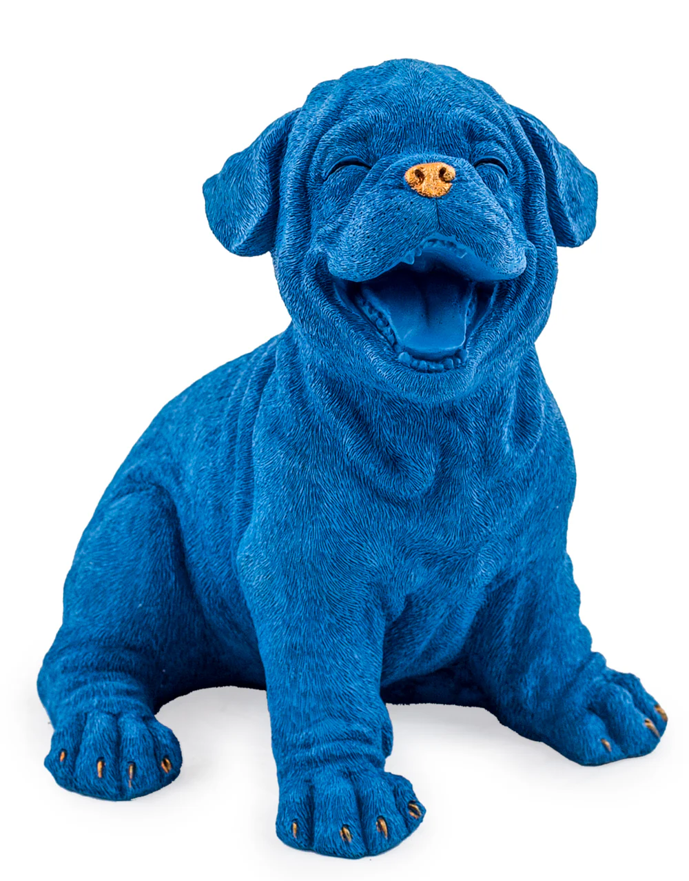 Royal Blue with Gold Details Laughing Puppy - Image 2
