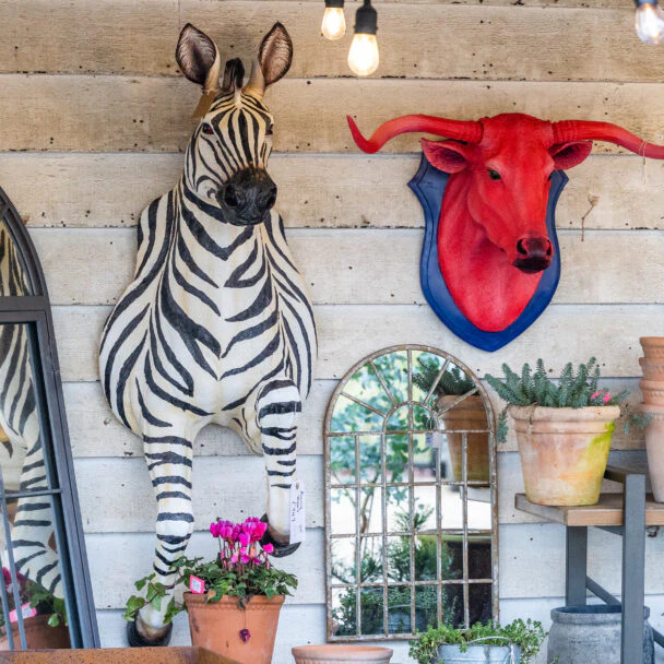 Running Zebra Wall Figure - back In Stock - Image 3