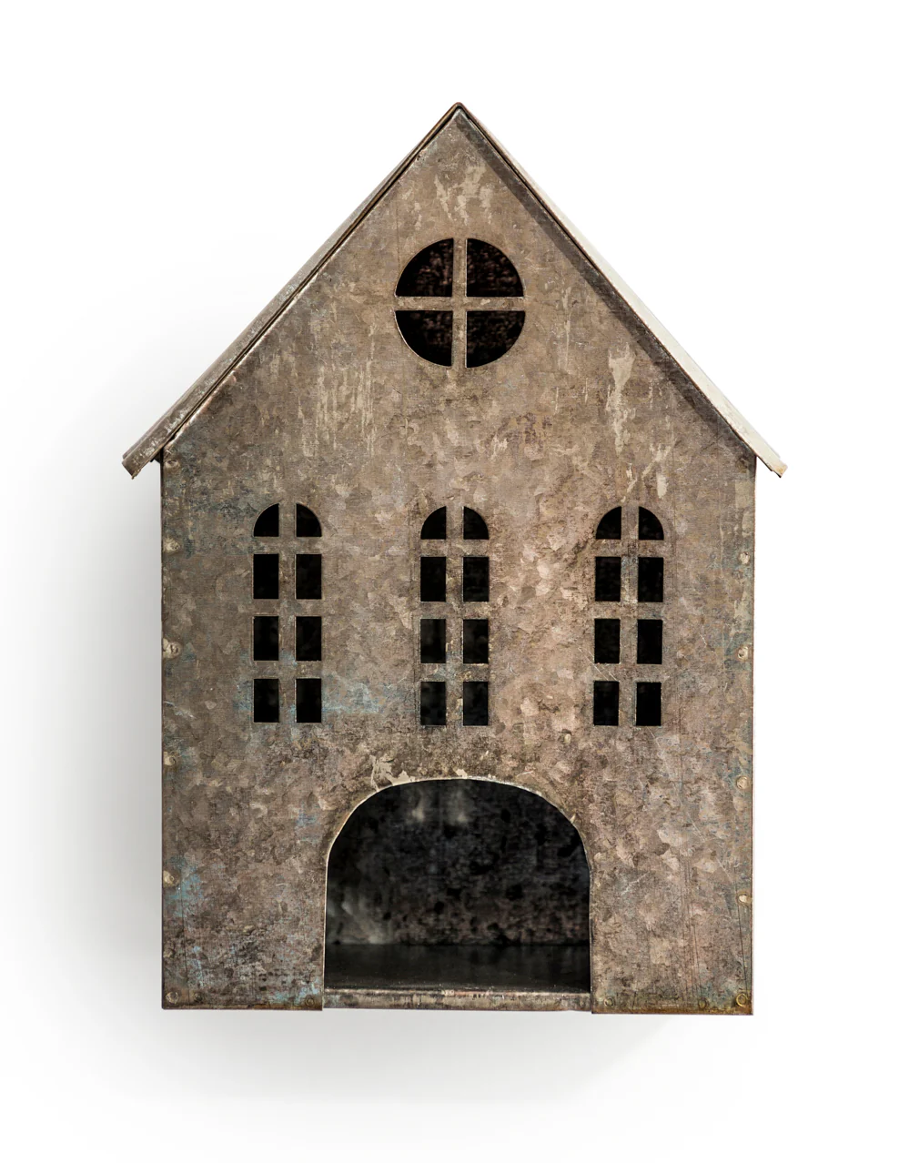 Rustic Metal House Ornament - Image 2