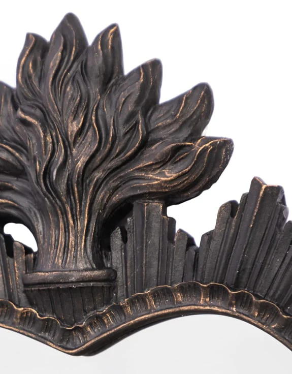 Sacred Heart Mirror - Black - Image 2