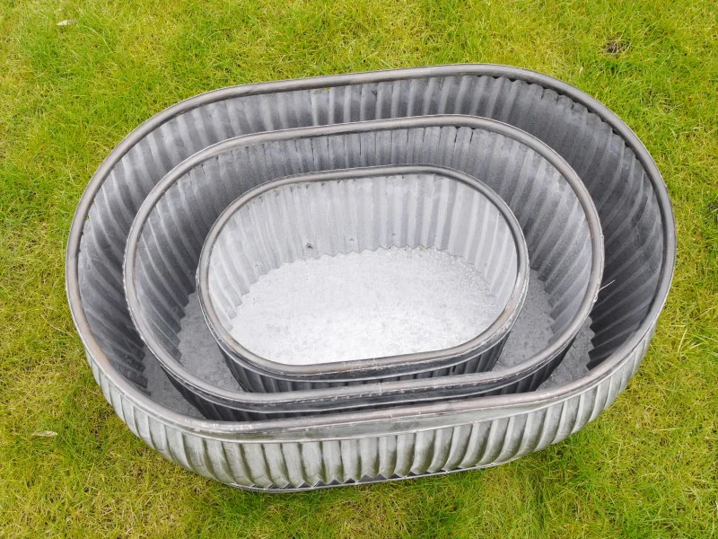 Set of 3 Oval Planters - Image 7