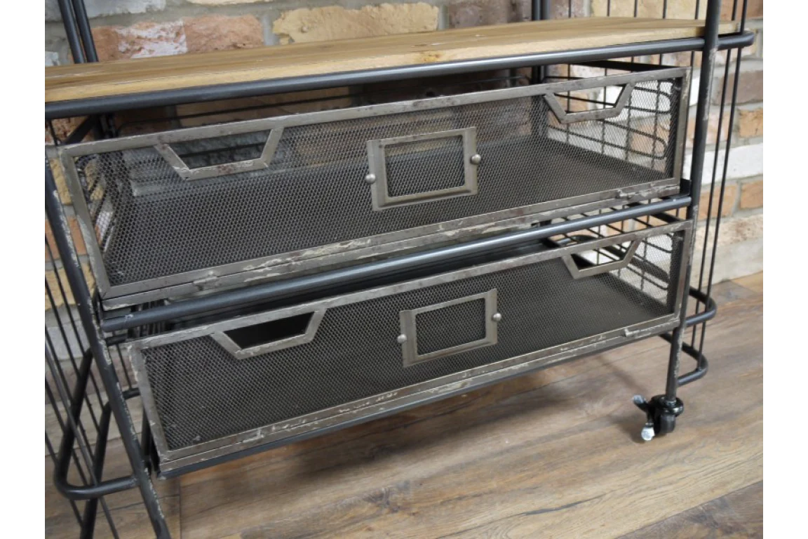 Shelving Unit On Wheels - Image 2