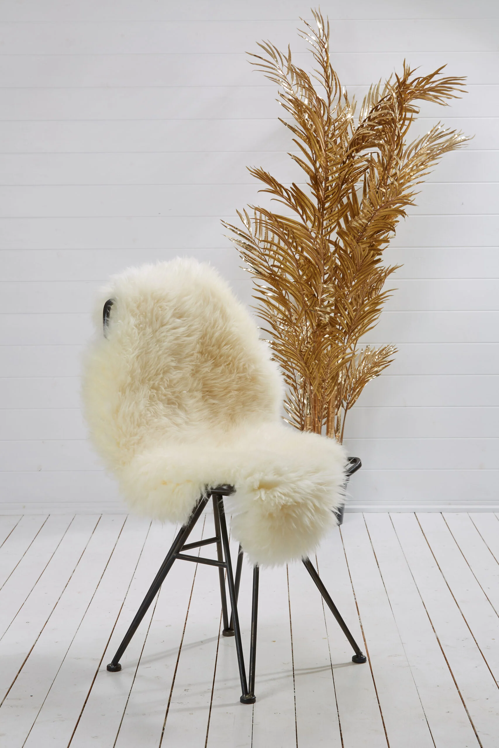 Sheepskin Single Ivory XL