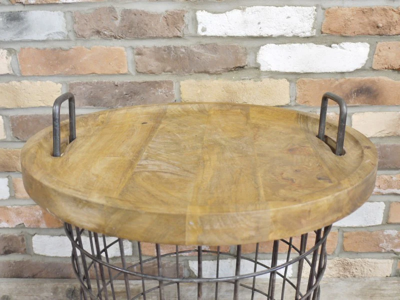 Storage Basket With Table Top - Image 3