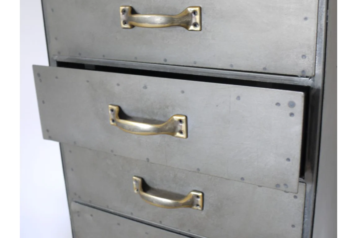 Tall Metal Cabinet - Image 2
