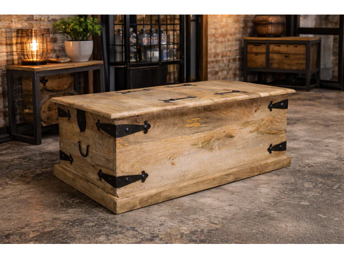 Trunk With Hinged Top