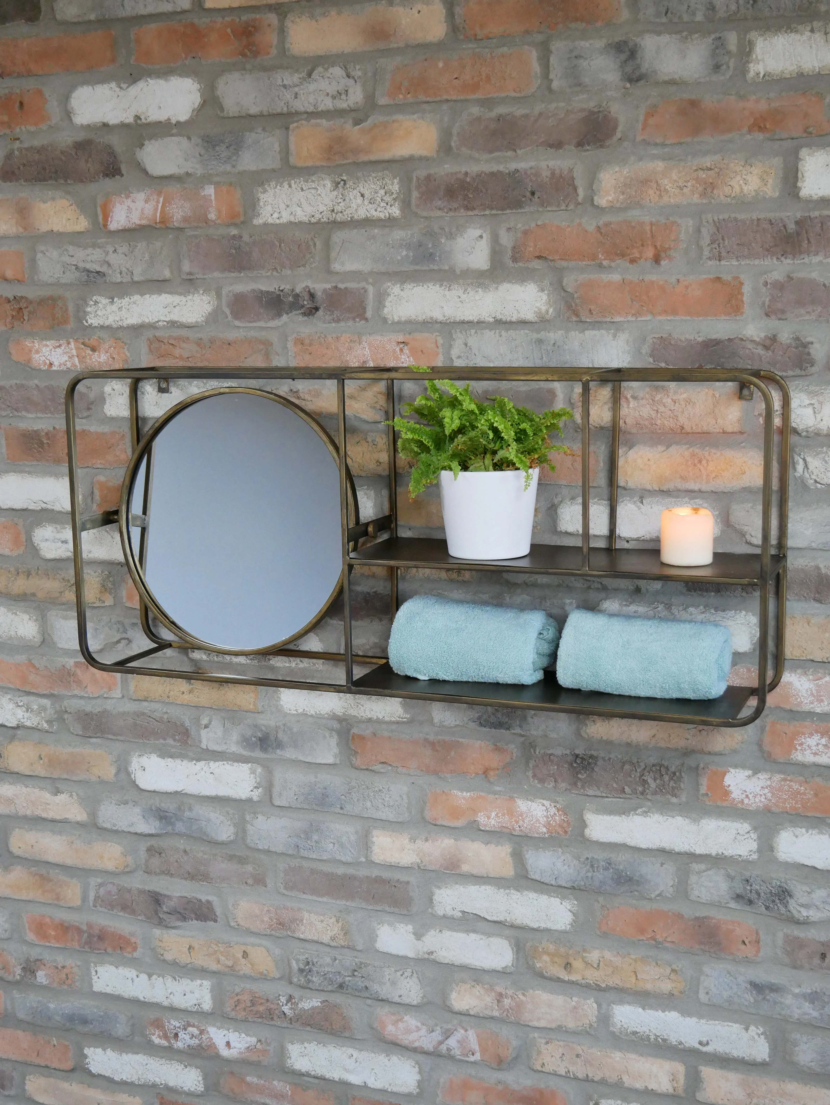 Wall Unit With Mirror - Image 5