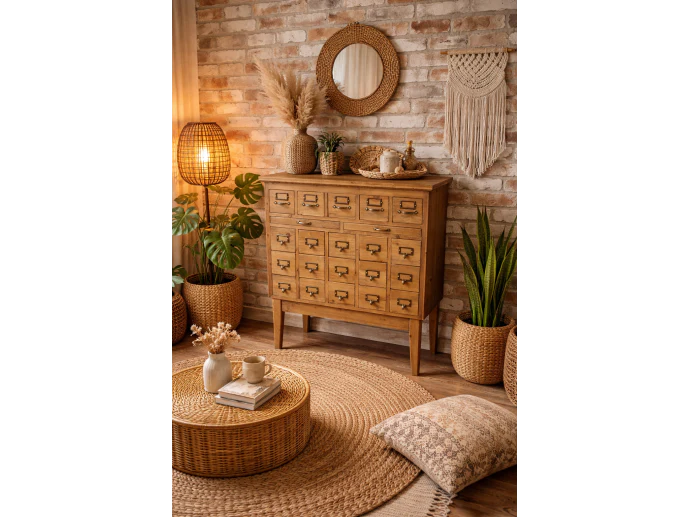 Wooden Multi Drawer Cabinet